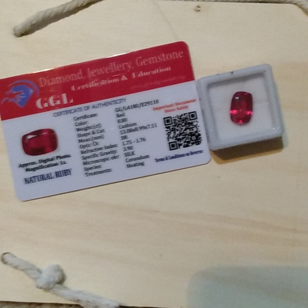 Natural ruby